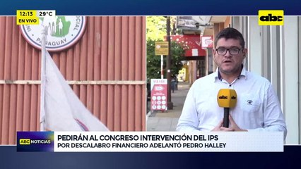 Video: Pedirán al Congreso intervención del IPS