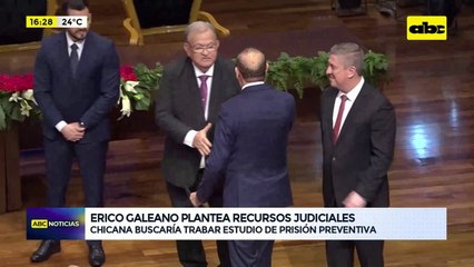 Video: Erico Galeano chicanea para trabar estudio de su prisión preventiva