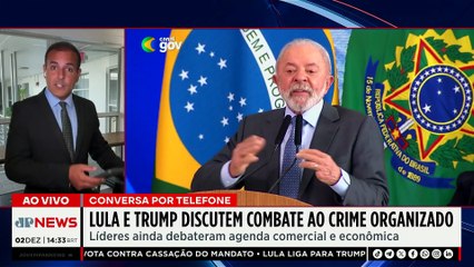Lula e Trump conversam por telefone sobre tarifaço e combate ao crime organizado | TEMPO REAL