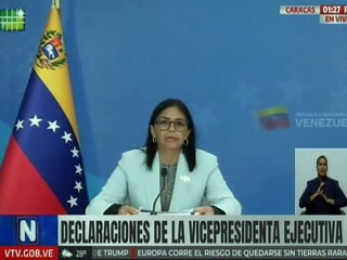 Vpdta. Rodríguez: Robo de Citgo en EE. UU. tiene un valor que asciende los 12 mil millones dólares