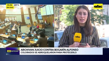 Video: Archivan juicio contra Bogarín Alfonso