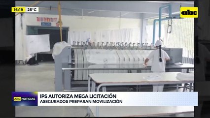 Video: IPS autoriza megalicitación de 67 millones de dólares para lavado y planchado de ropas