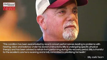 Billy Joel Shares Brain Disorder Diagnosis and Cancels All Concerts | THR News Video