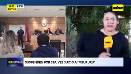 Video: Suspenden por 5ta vez juicio a Mbururu