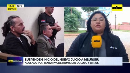 Video: Suspenden el inicio del nuevo juicio a Mbururú