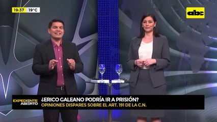 Video: ¿Doble fuero protege a Erico Galeano?