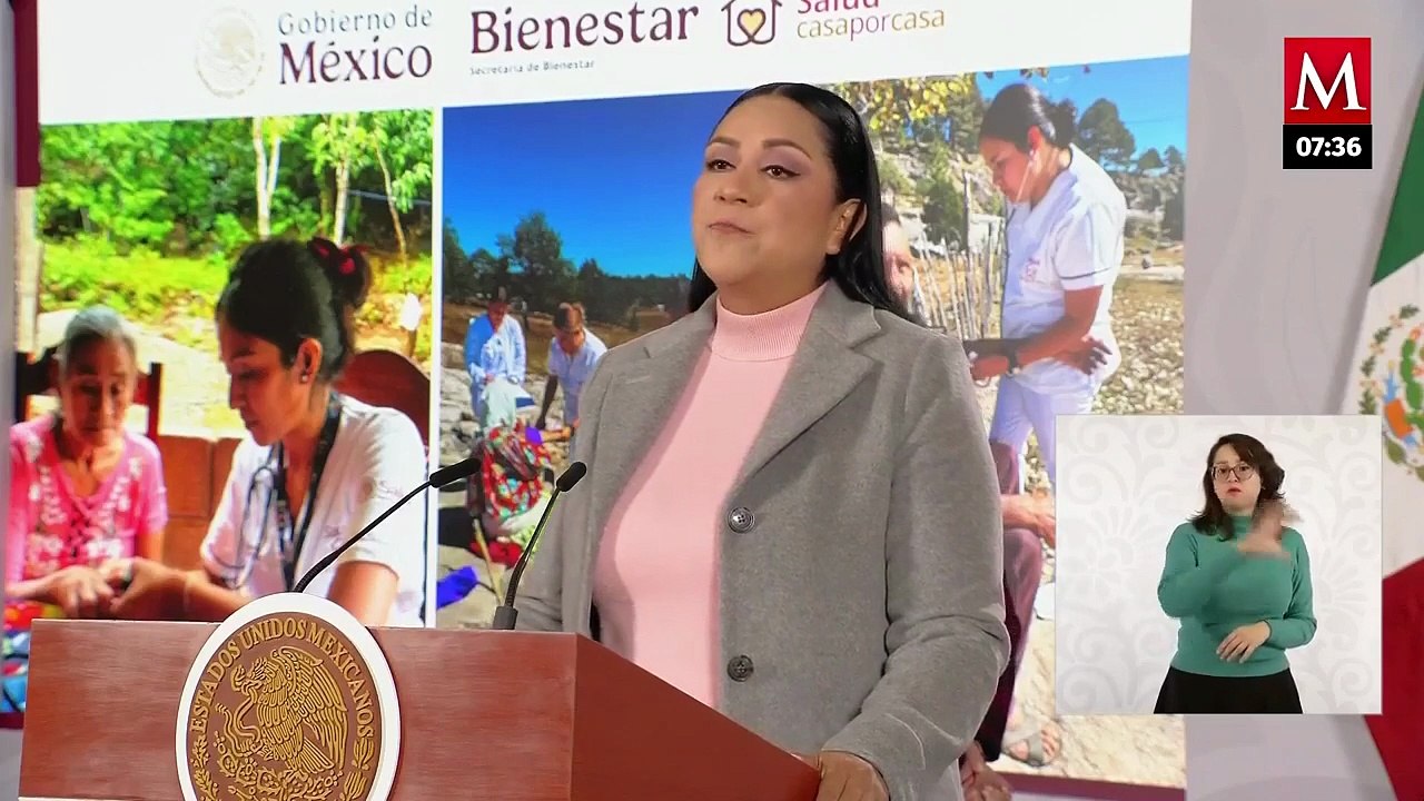 Ariadna Montiel da nuevos avances en el programa “Salud casa por casa”