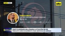 Video: DNCP suspende licitación del IPS para tercerizar servicio de limpieza