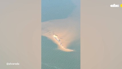 Así se ven las dunas de San Cosme y San Damián