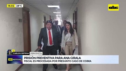 Video: Prisión preventiva para Ana Girala