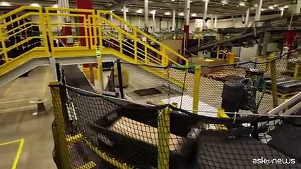 Amazon, il primo magazzino italiano ora è il cuore dei resi