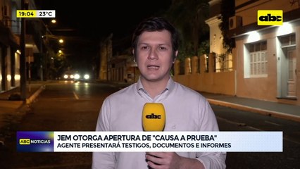 Video: JEM otorga apertura de ‘’causa a prueba’'  al fiscal Lezcano