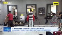 Video: ‘‘Dominicanos ofrecen cortes gratuitos’’