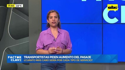 Video: Transportistas piden aumento del pasaje