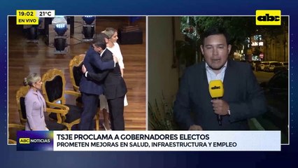 Video: TSJE proclama a gobernadores electos