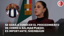 ¿Qué sigue para Salinas Pliego? Sheinbaum anuncia que se dará a conocer procedimiento de cobro