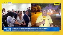 Video: Construcción de puente Pilar - Puerto Cano
