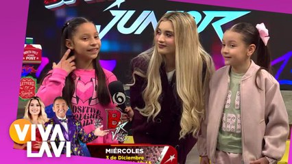 María Inés y Dana se preparan para la final de Bailadísimo Jr