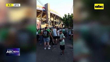 Video: Doce hinchas de Atlético Nacional demorados