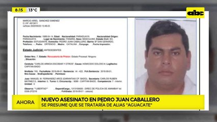 Video: Asesinaron a sicario Marcio Sánchez, alias “Aguacate”