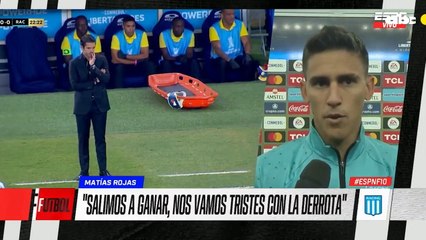 Matías Rojas y su futuro después del golazo ante Flamengo