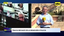 Video: Poder Ejecutivo lamenta rechazo del Proyecto sobre la Senaduría Vitalicia