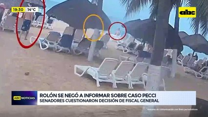Video: Emiliano Rolón se negó a informar sobre caso Pecci