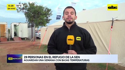 Video: 29 personas en el refugio de la SEN