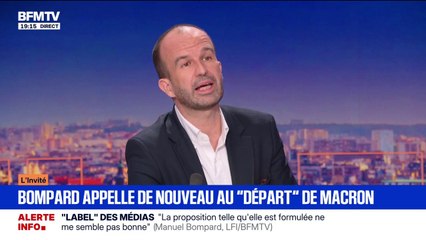 "Labellisation" des médias: Manuel Bompard estime que ce n'est "pas la bonne manière de répondre" à la désinformation et propose un "conseil de déontologie"