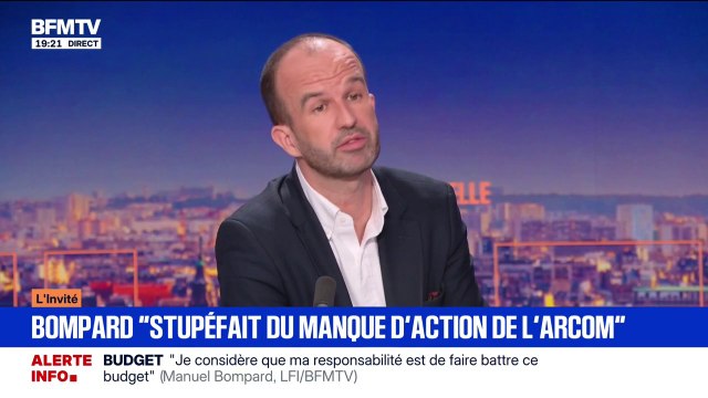 Manuel Bompard favorable à ce que les présidents des médias du service public soient élus par les citoyens