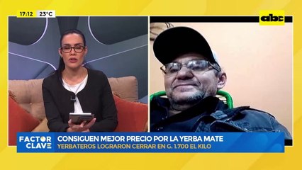 Video: Yerbateros lograron cerrar en G. 1.700 el kilo
