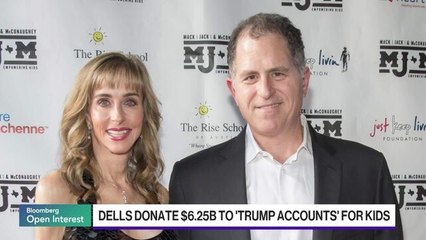 Dell Helps Fund Trump Accounts With $6.25 Billion Gift