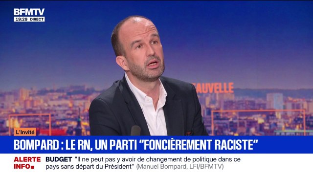 Jordan Bardella visé par un œuf: Je préfère qu'on combatte l'extrême droite avec des bulletins de vote qu'avec des œufs , affirme Manuel Bompard