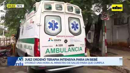 Video: Juez ordenó terapia intensiva para un bebé