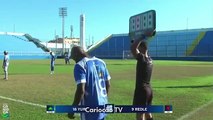 Un futbolista jugó una final con tobillera electrónica