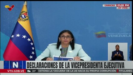Vpdta. Rodríguez ofreció declaraciones sobre el robo de Citgo por extremistas al servicio de EE. UU.
