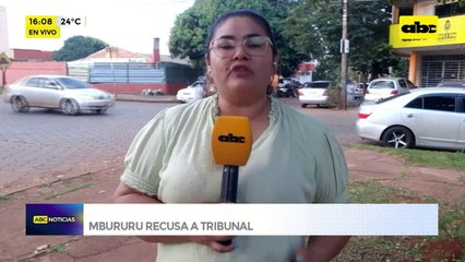 Mbururu Recusa A Tribunal