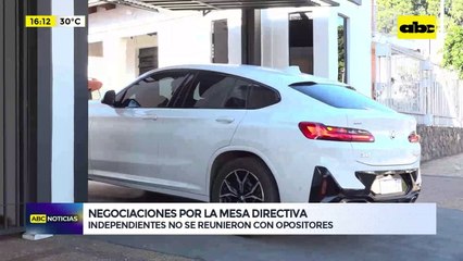 Video: Colorados retoman negociaciones por la mesa directiva del Senado