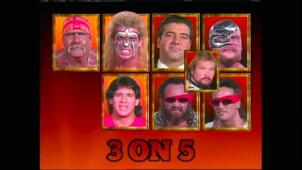 WWE Survivor Series Main Events Match Card Compilation (1987 - 2025)
