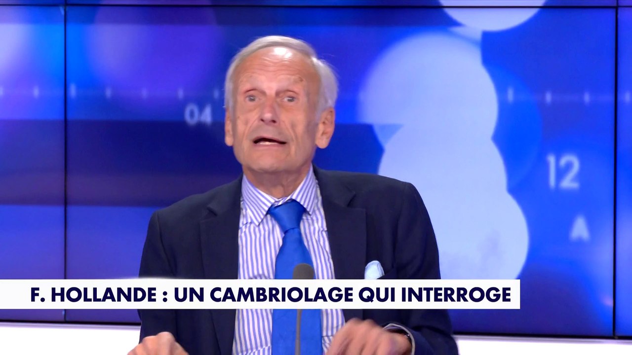 Marc Menant revient sur le cambriolage du domicile de François Hollande et Julie Gayet