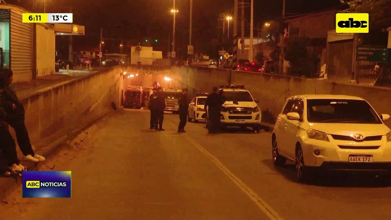 Video: Triple choque dentro del viaducto Semidei