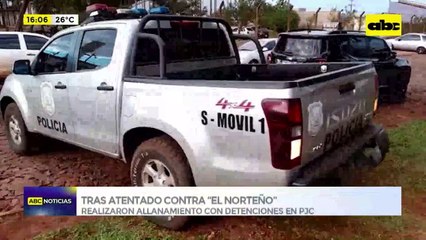 Video: Allanamientos simultáneos tras atentado contra criminal en PJC