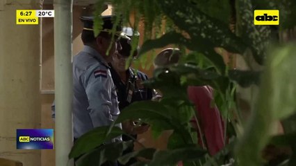 Video: Allanamientos para buscar a asaltante que hirió a guardia de viuda de Pecci