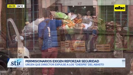 Video: Permisionarios del Abasto exigen seguridad