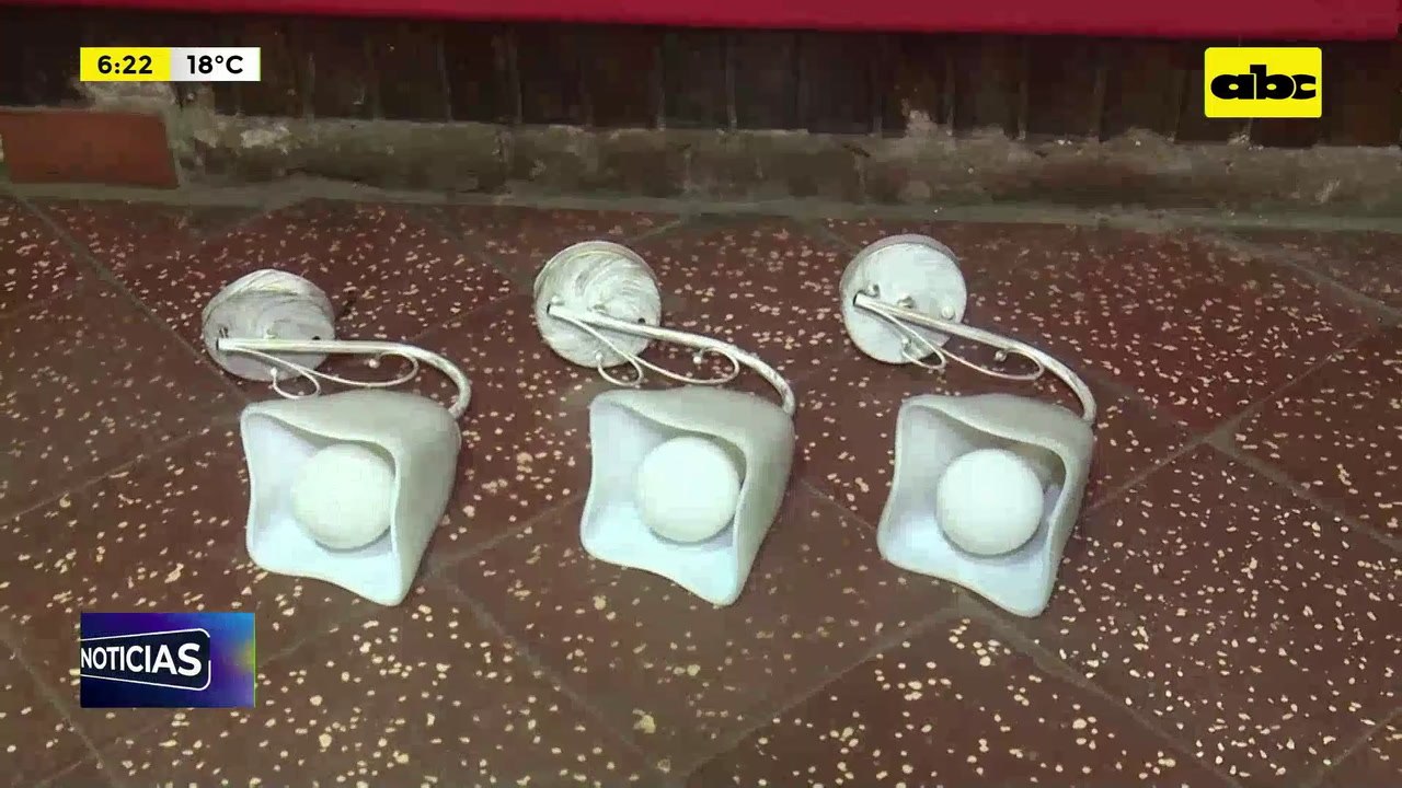 Video: Robó compresor de aire y fue detenido