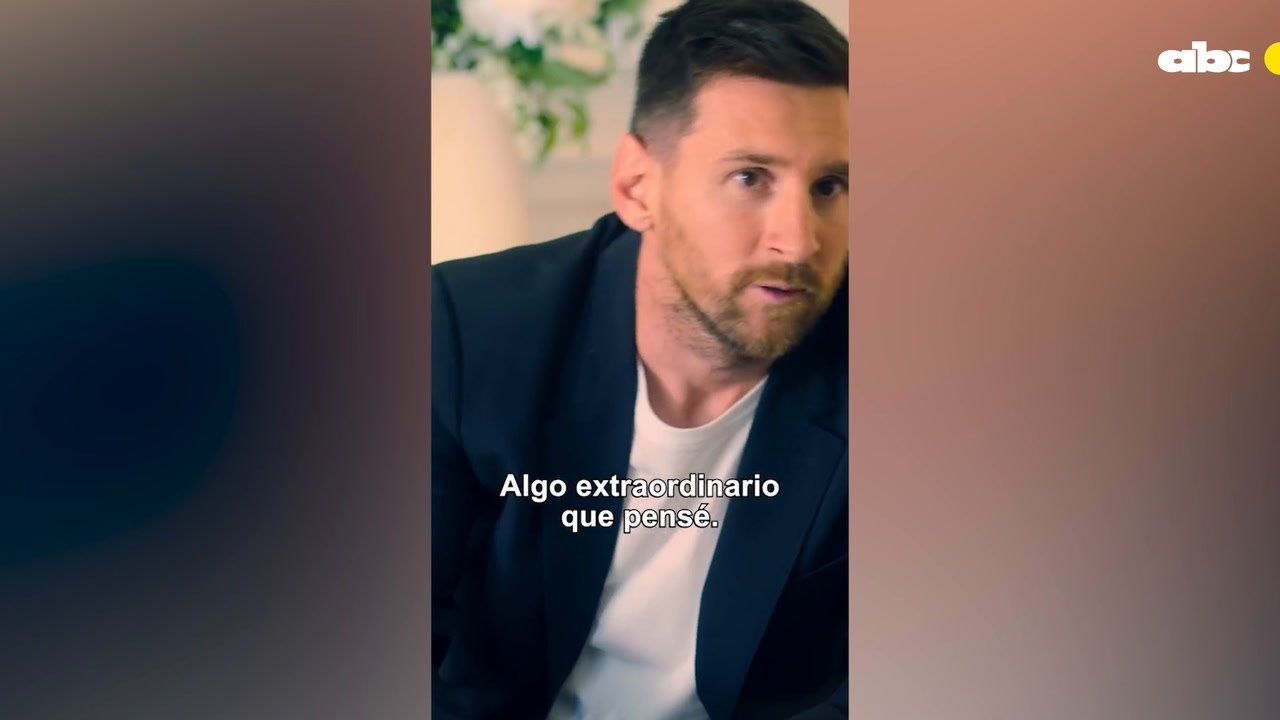 Lionel Messi debutó como actor debutó como actor