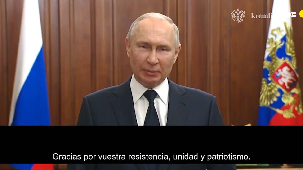 Putin ofrece a los mercenarios del grupo Wagner unirse al ejército ruso o irse a Bielorrusia