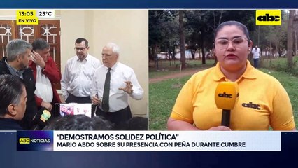Video: Mario Abdo sobre su presencia con Peña durante cumbre del Mercosur