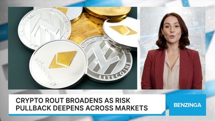 Crypto Rout Broadens As Risk Pullback Deepens Across Markets