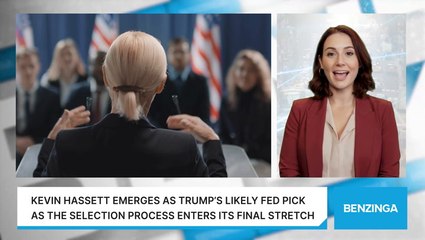 Kevin Hassett Emerges As Trump’s Likely Fed Pick As The Selection Process Enters Its Final Stretch